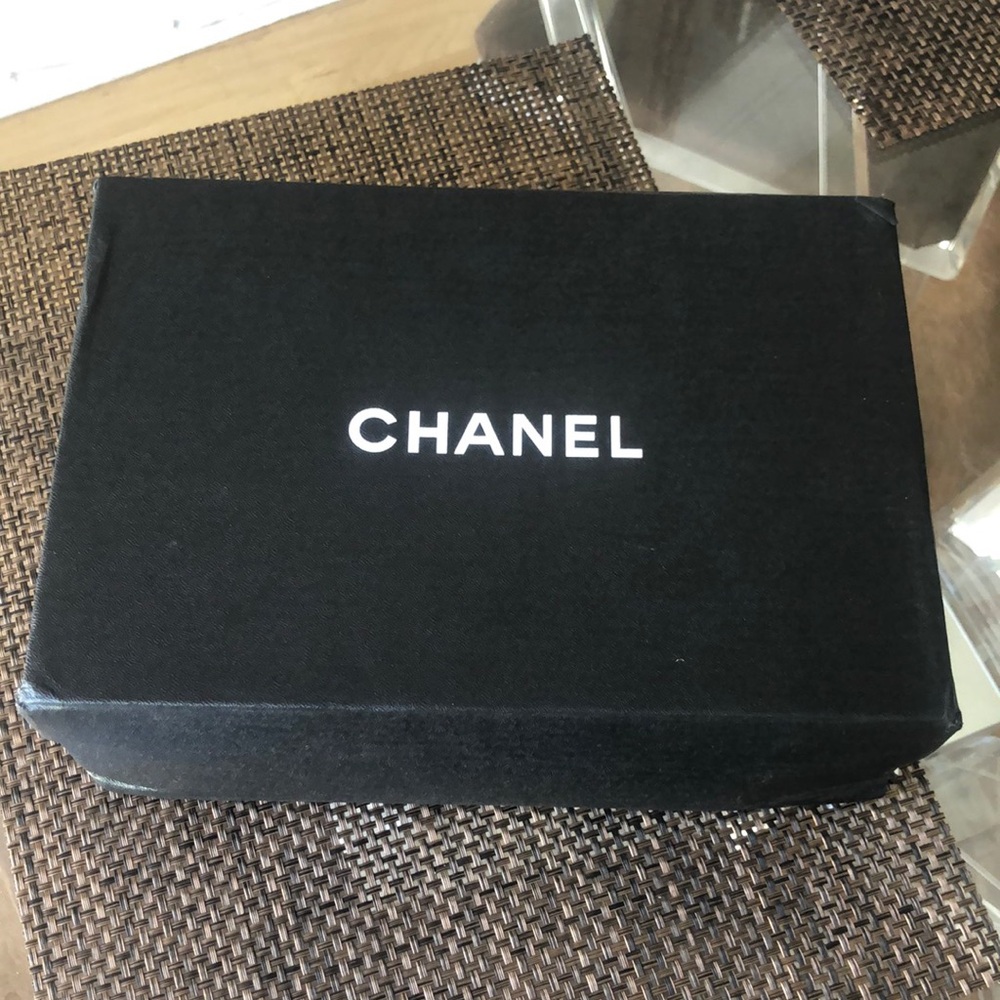 CHANEL Black Logo Box for shoes